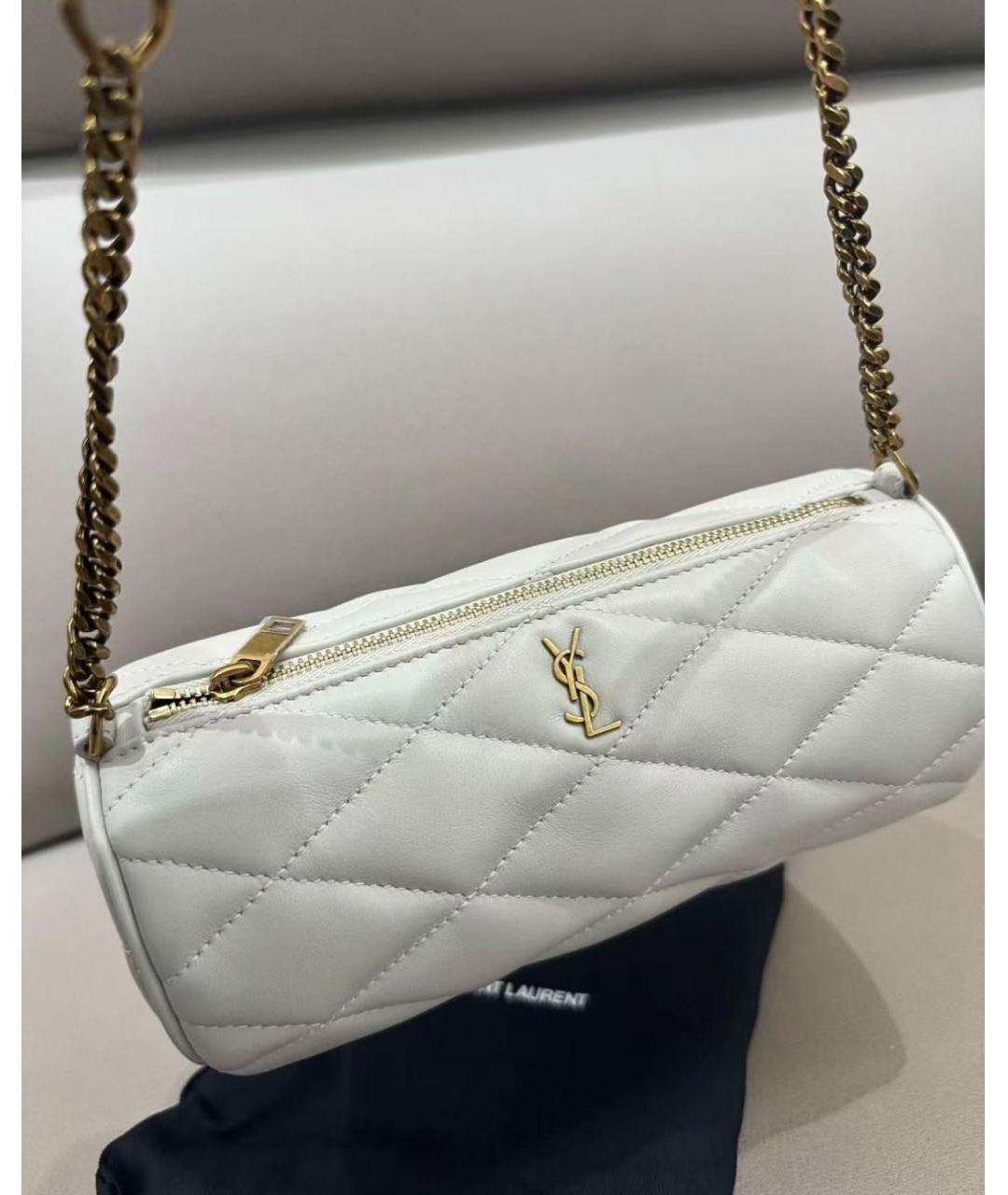 SAINT LAURENT Бежевая сумка через плечо, фото 2