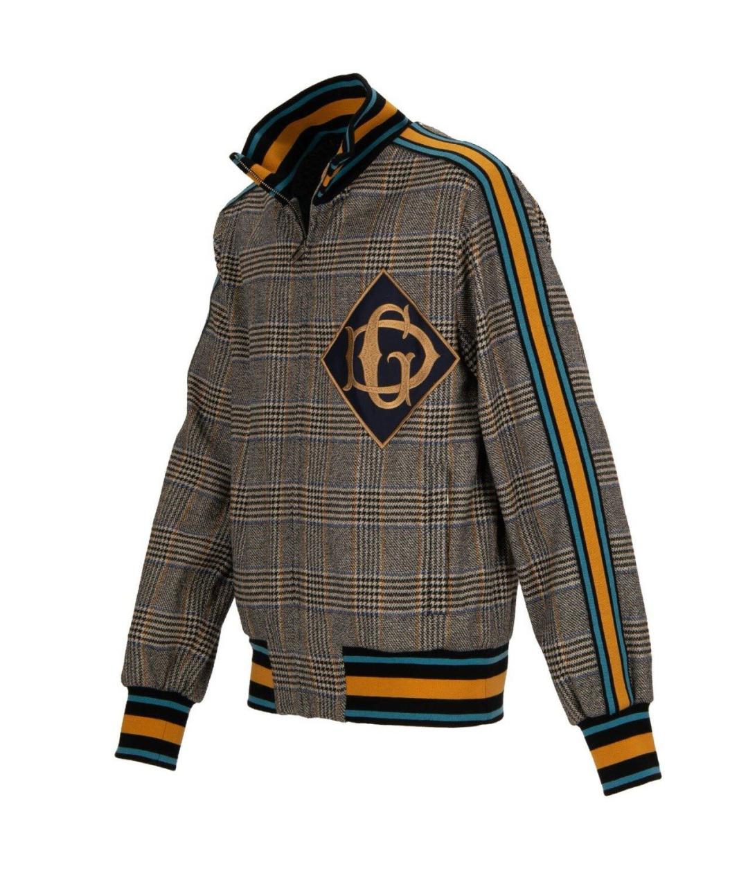 DOLCE&GABBANA Бежевая шерстяная куртка, фото 7