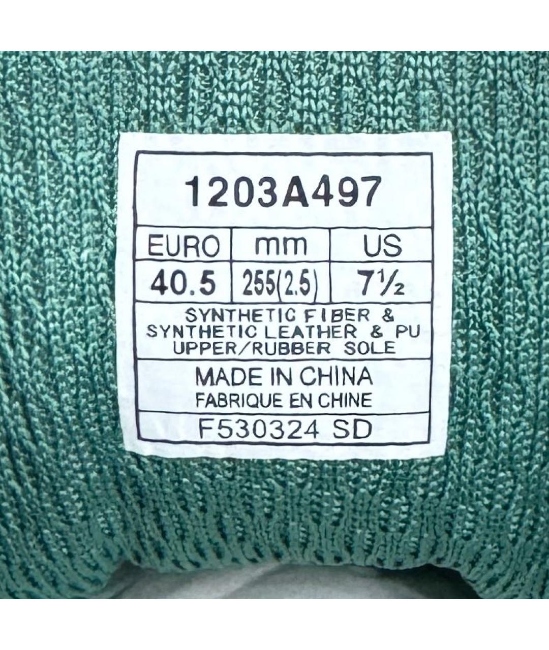 ASICS Зеленые низкие кроссовки / кеды, фото 7