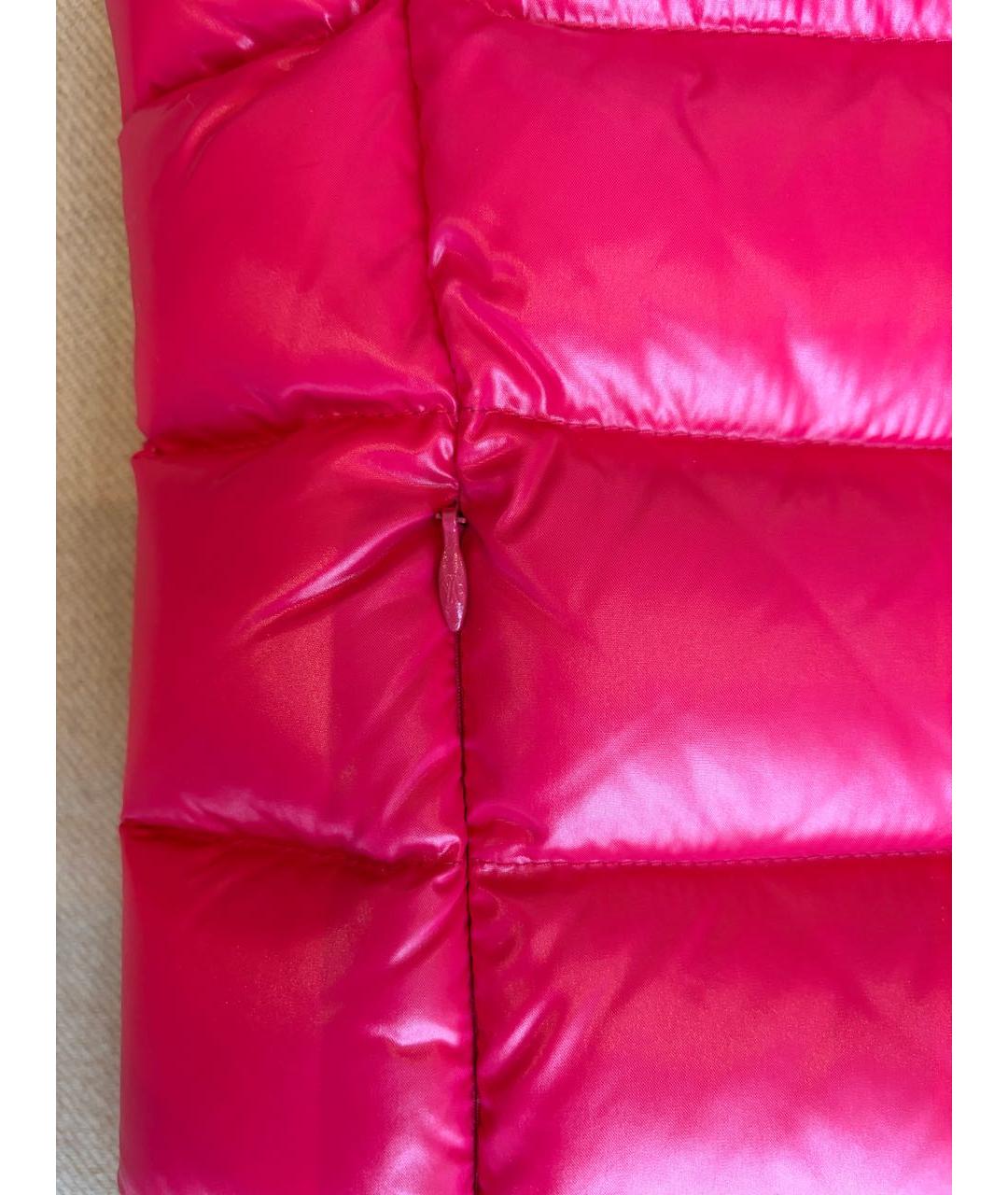 MONCLER Розовый жакет / жилет, фото 5