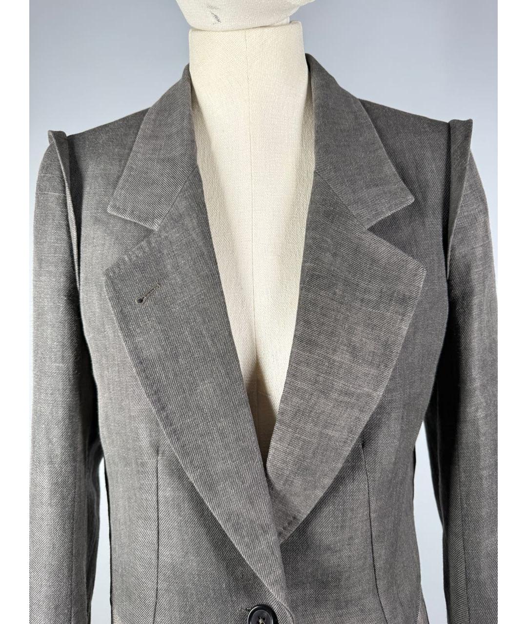 ANN DEMEULEMEESTER Льняной жакет/пиджак, фото 5