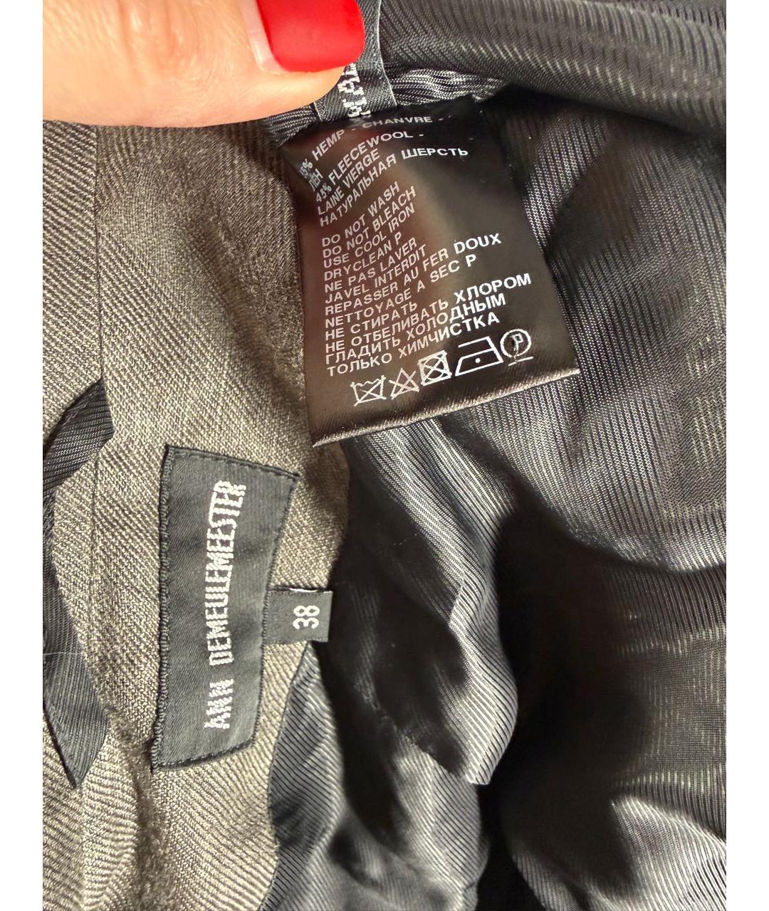 ANN DEMEULEMEESTER Льняной жакет/пиджак, фото 8