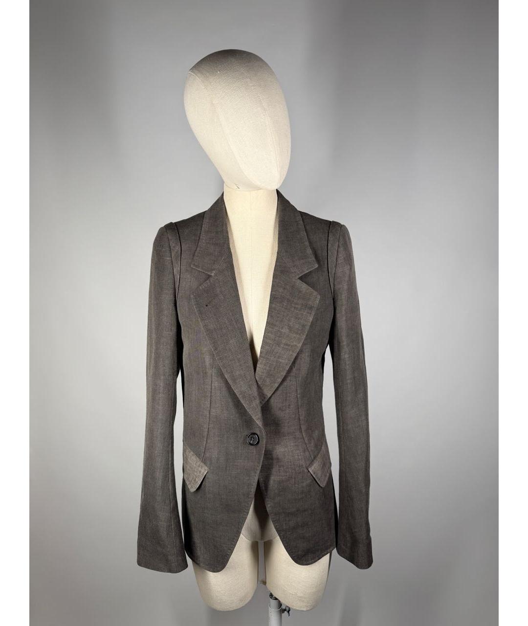 ANN DEMEULEMEESTER Льняной жакет/пиджак, фото 9