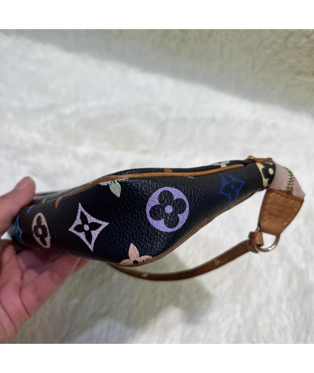 LOUIS VUITTON Черная сумка через плечо, фото 3