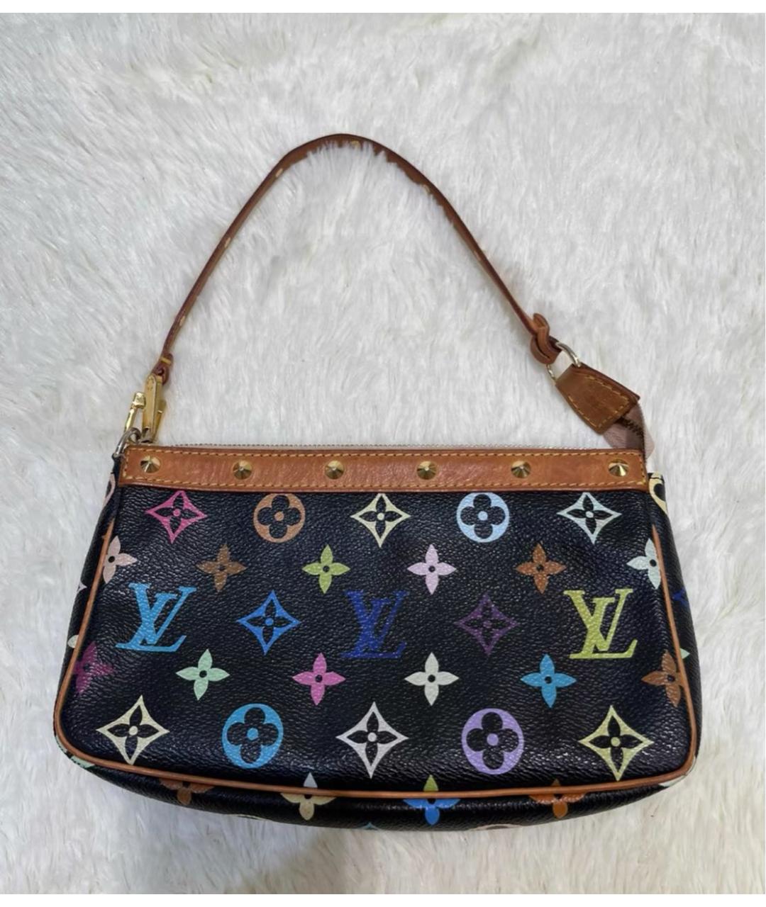LOUIS VUITTON Черная сумка через плечо, фото 2