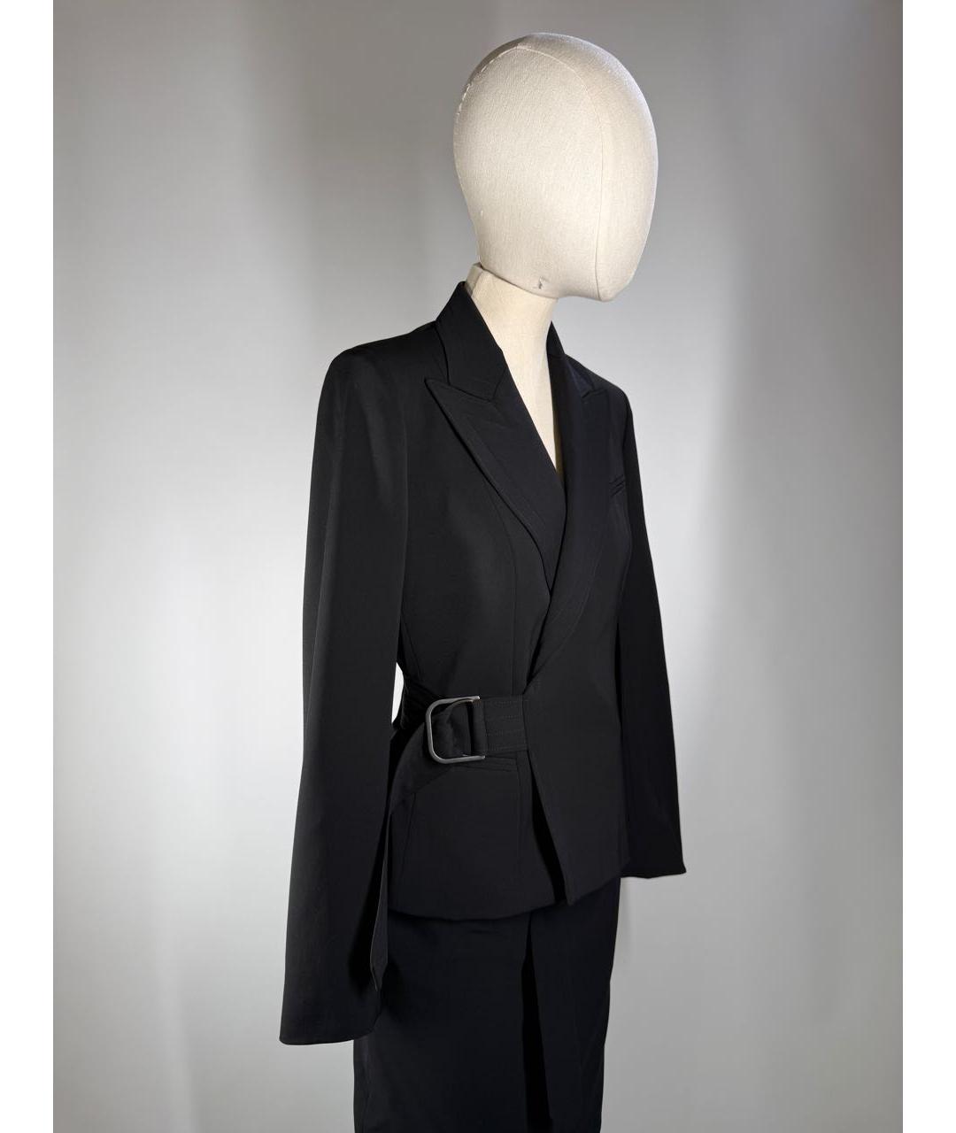 JEAN PAUL GAULTIER Черный шерстяной костюм с юбками, фото 4