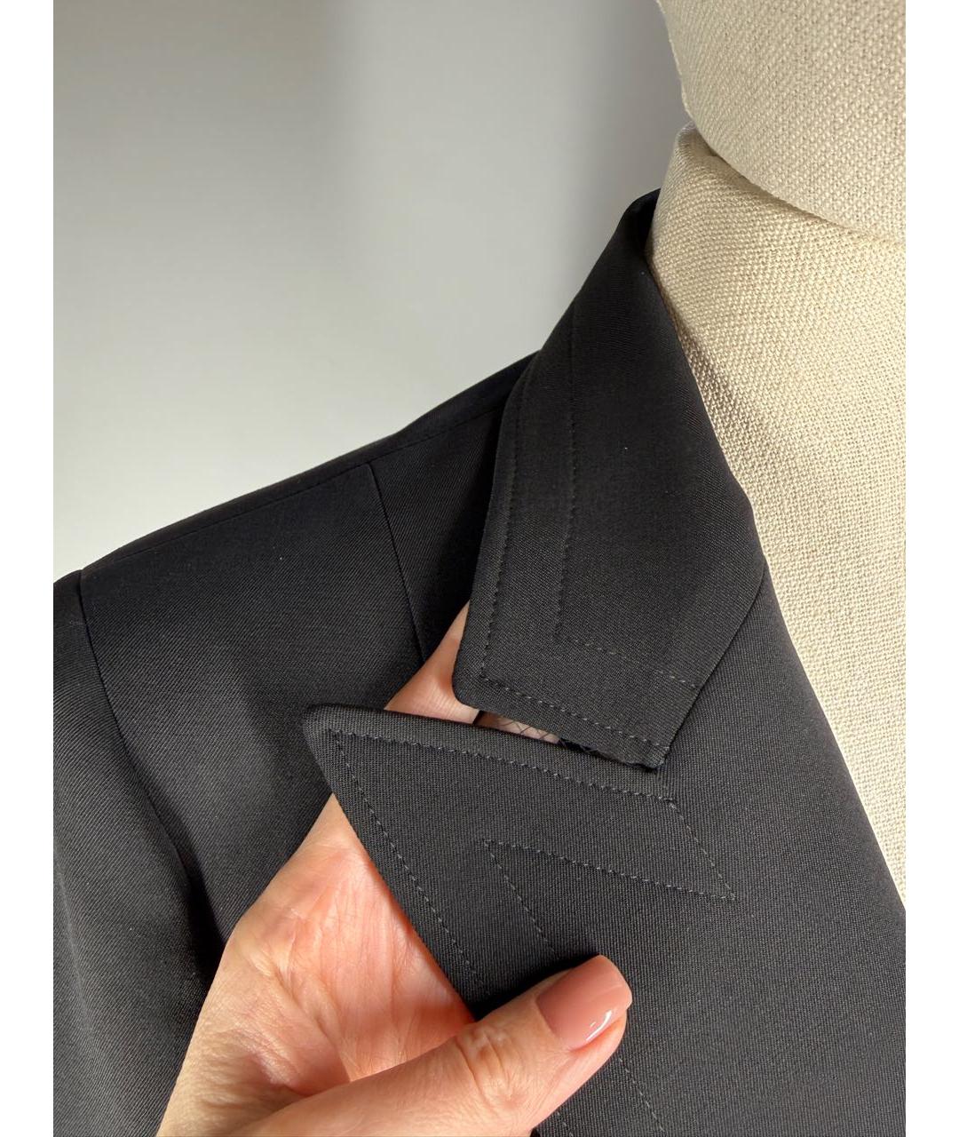 JEAN PAUL GAULTIER Черный шерстяной костюм с юбками, фото 3