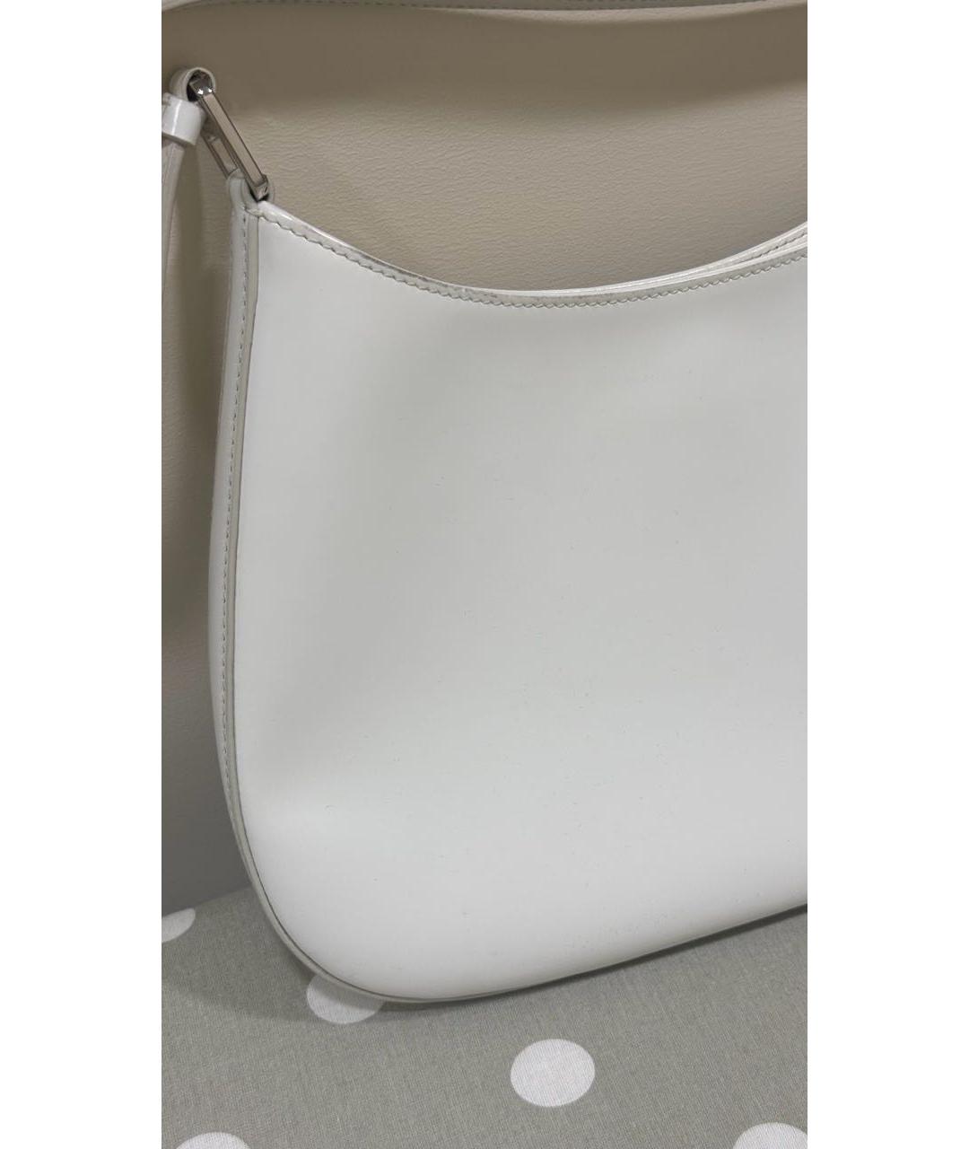 PRADA Белая сумка с короткими ручками из искусственной кожи, фото 6