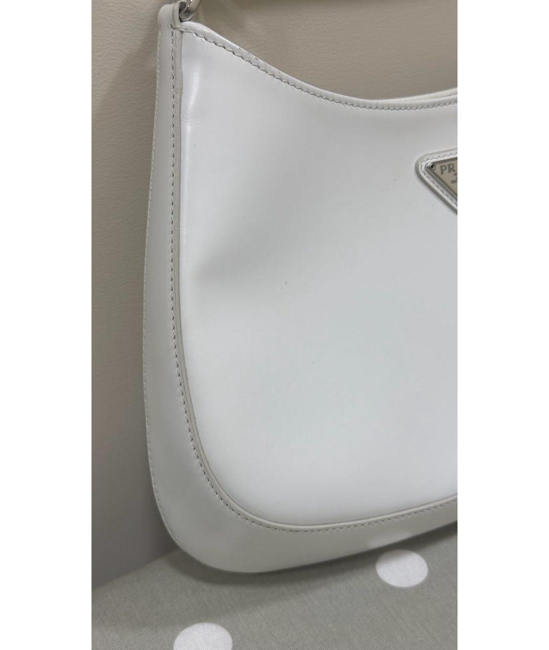 PRADA Белая сумка с короткими ручками из искусственной кожи, фото 2