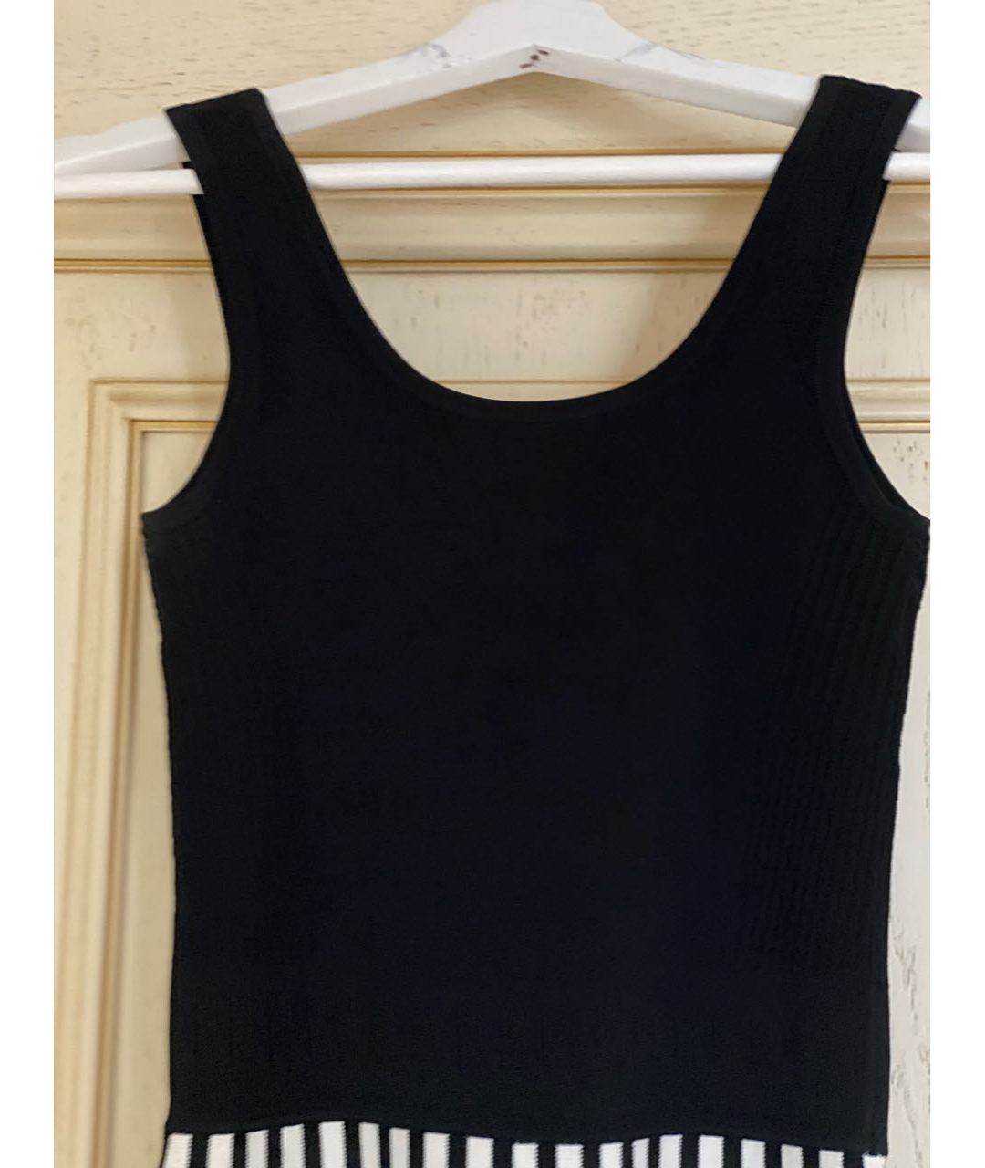 LIU JO Черное вискозное повседневное платье, фото 3