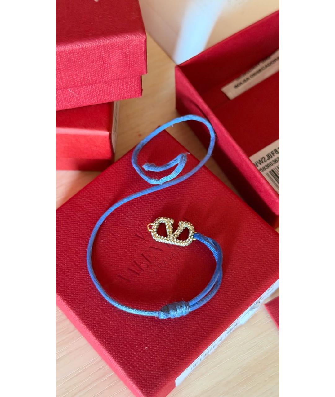 VALENTINO Синий браслет, фото 4