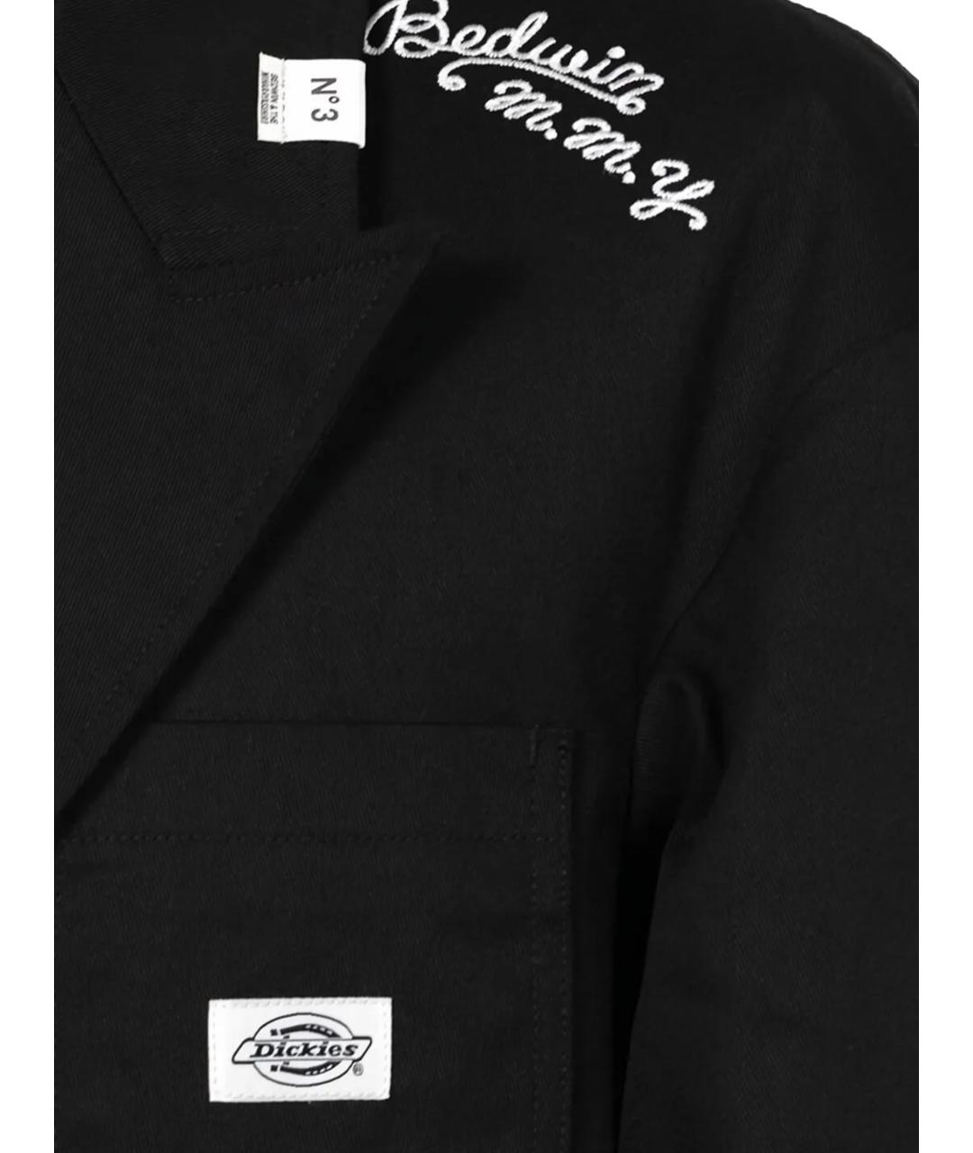 Mihara Yasuhiro Черный полиэстеровый пиджак, фото 2