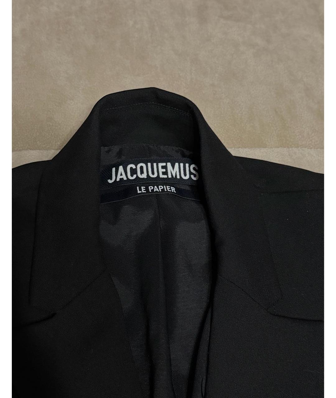 JACQUEMUS Черное платье, фото 3