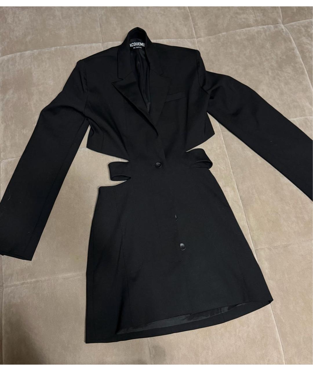 JACQUEMUS Черное платье, фото 2