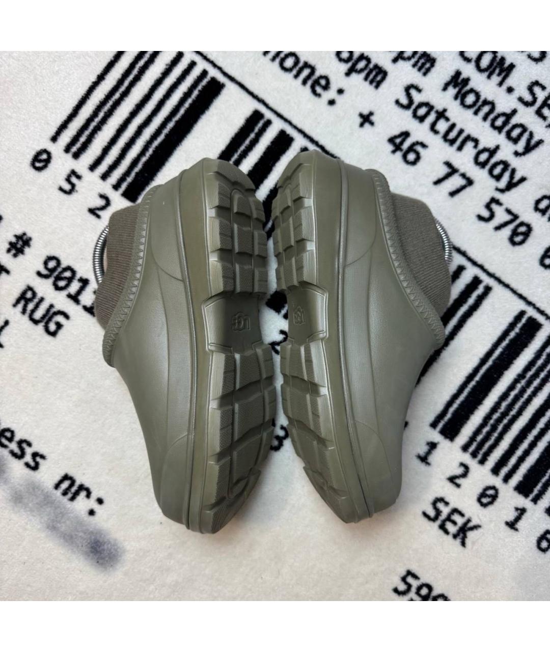 UGG AUSTRALIA Хаки низкие ботинки, фото 3