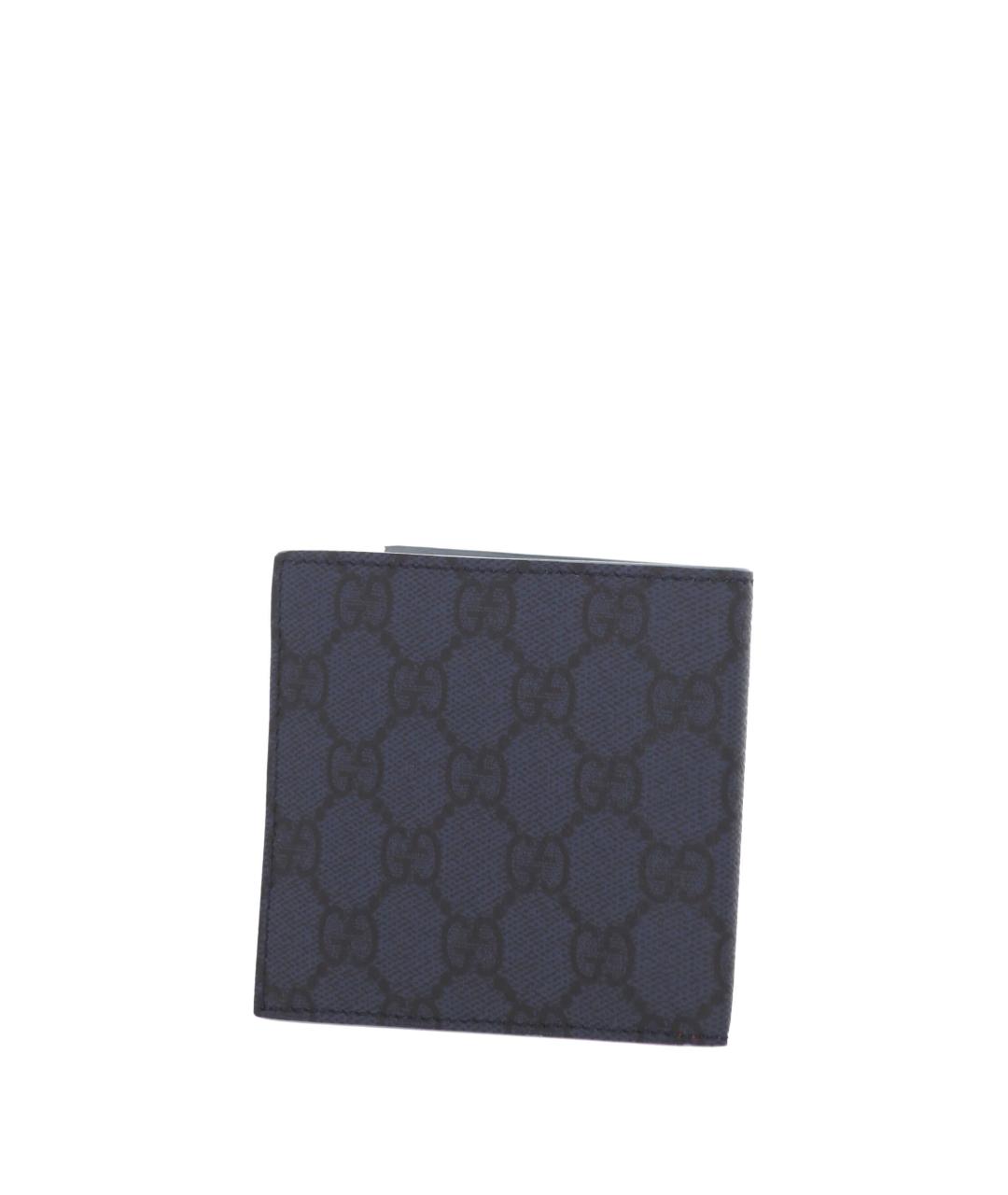 GUCCI Синий полиуретановый кошелек, фото 3