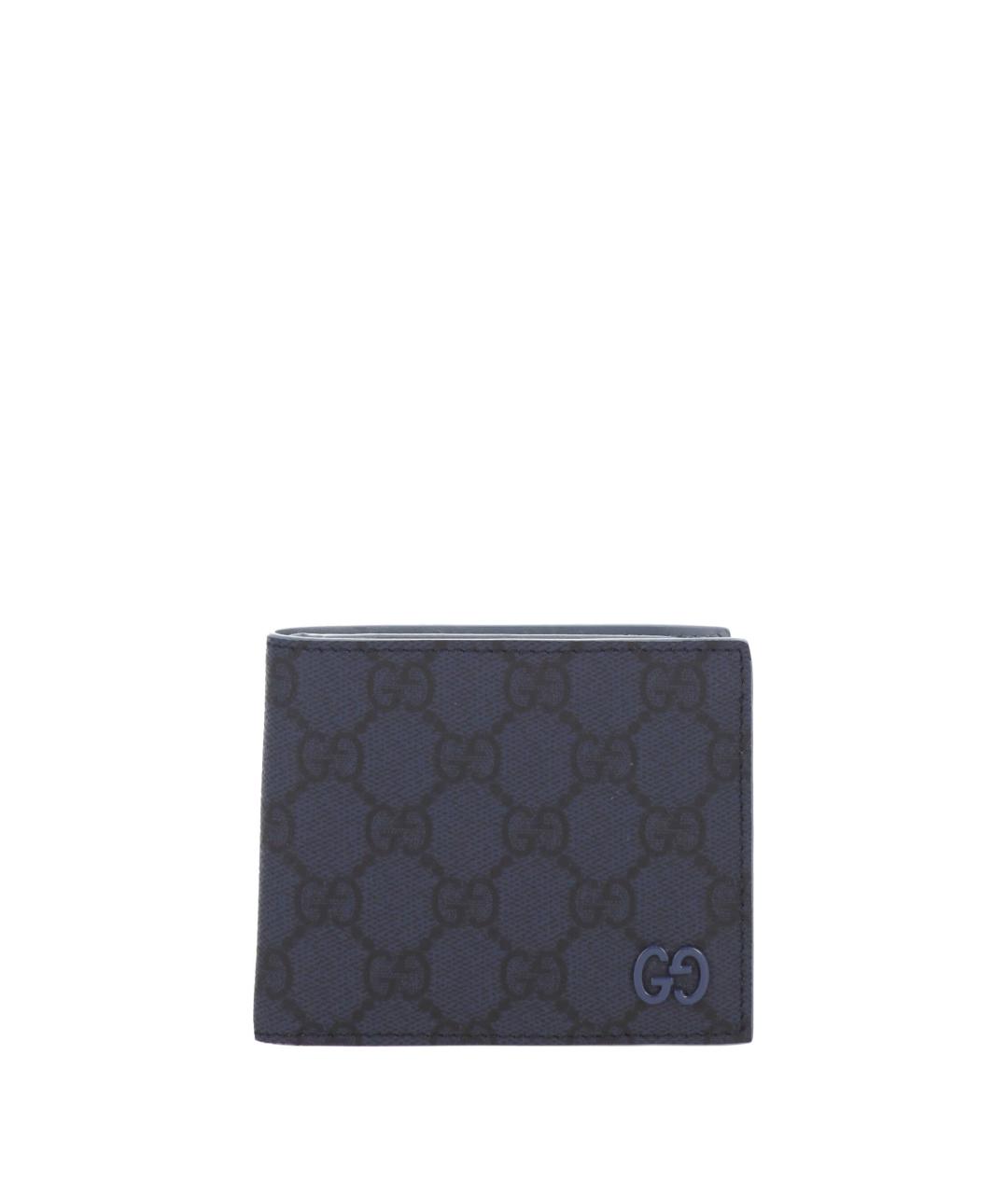 GUCCI Синий полиуретановый кошелек, фото 5
