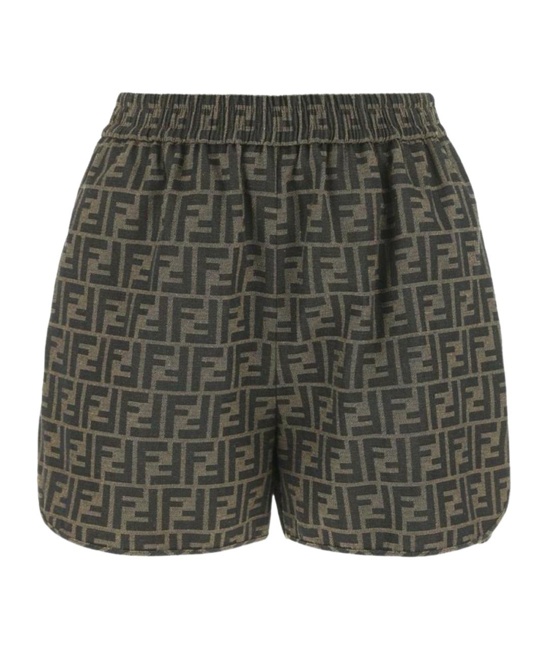 FENDI Мульти шорты, фото 1