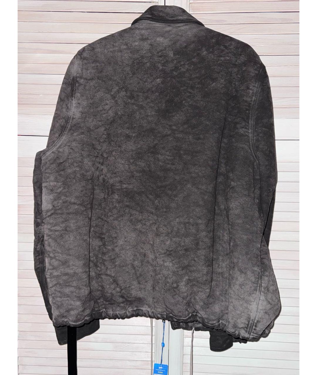 RICK OWENS DRKSHDW Антрацитовая хлопковая куртка, фото 2