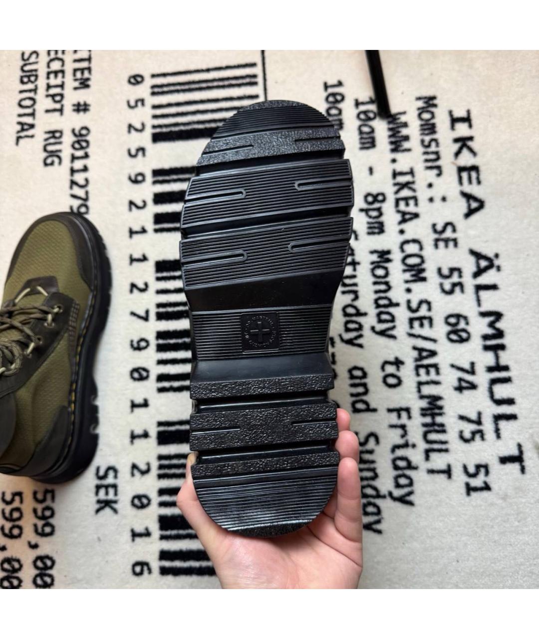 DR. MARTENS Хаки высокие ботинки, фото 5