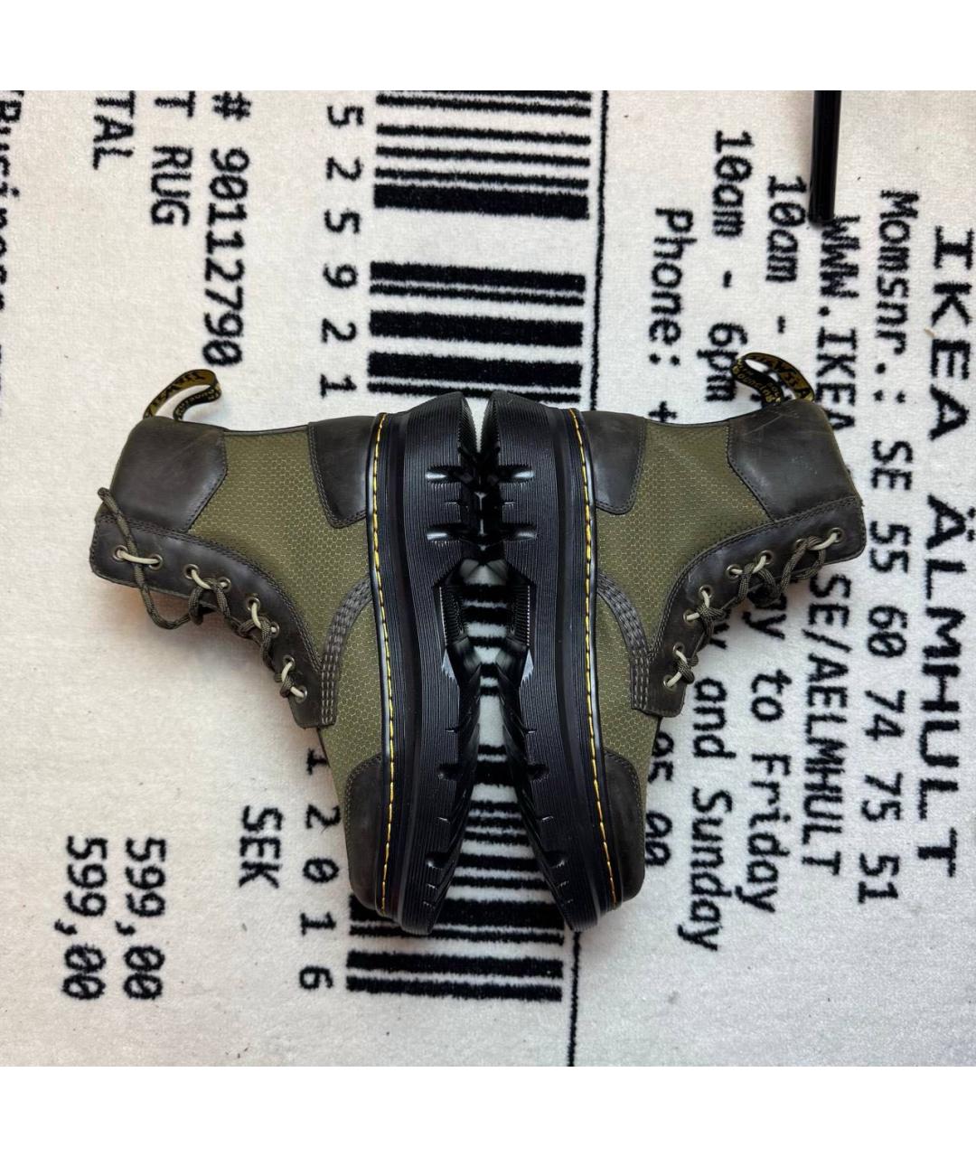 DR. MARTENS Хаки высокие ботинки, фото 3