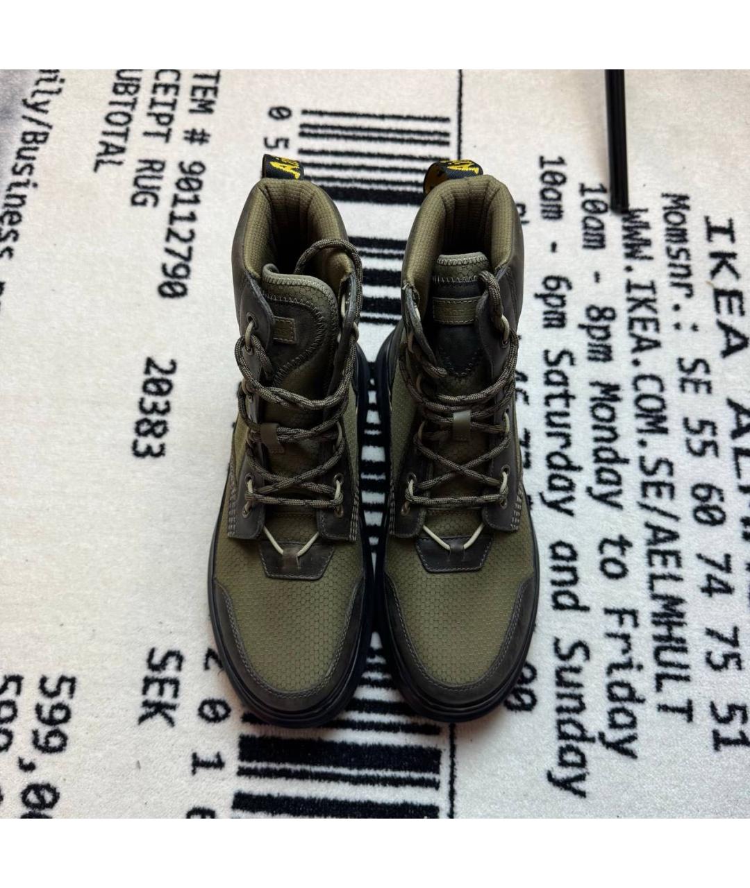 DR. MARTENS Хаки высокие ботинки, фото 2