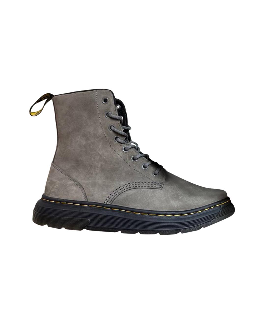 DR. MARTENS Серые высокие ботинки, фото 1