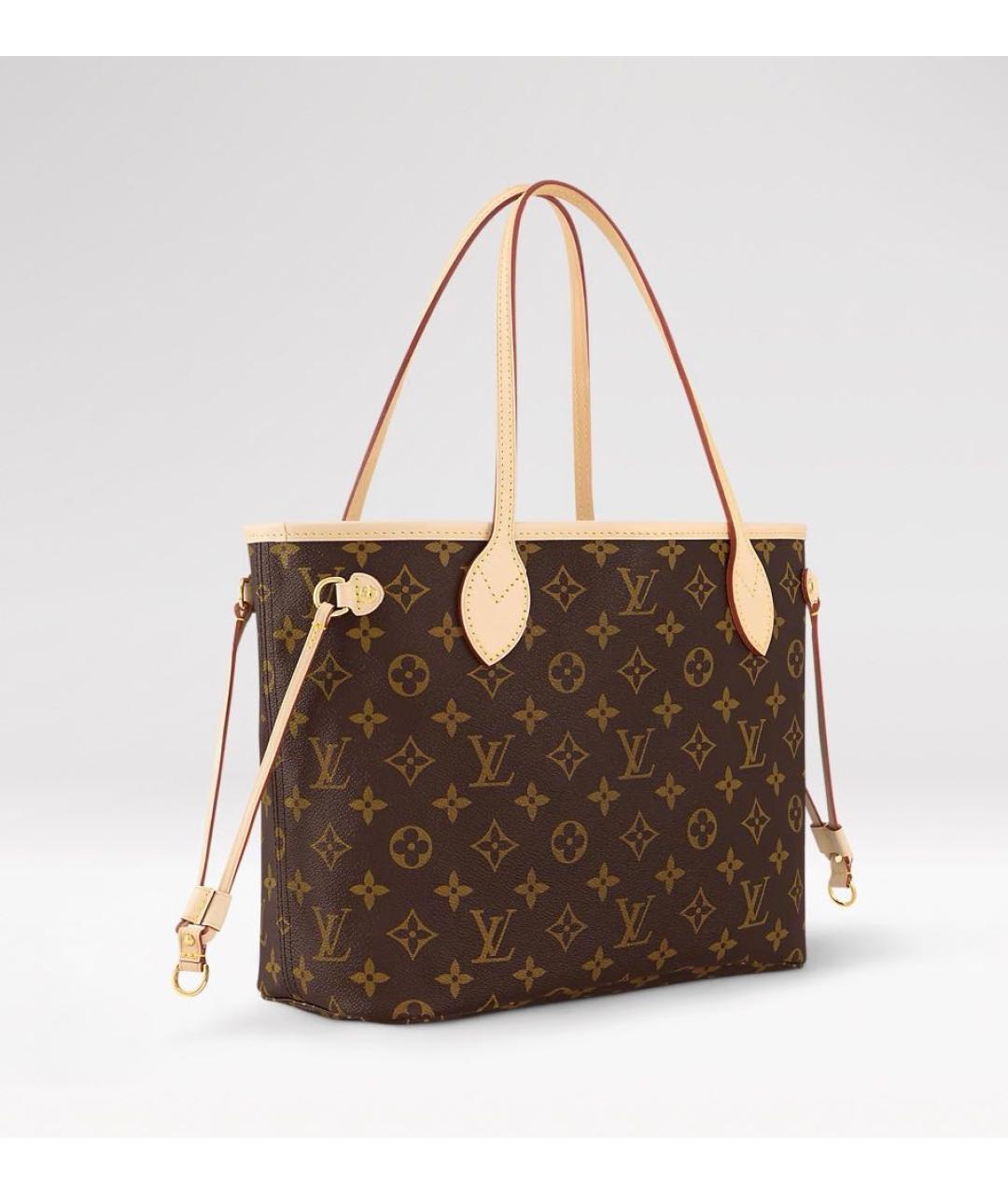 LOUIS VUITTON Коричневая сумка тоут, фото 2