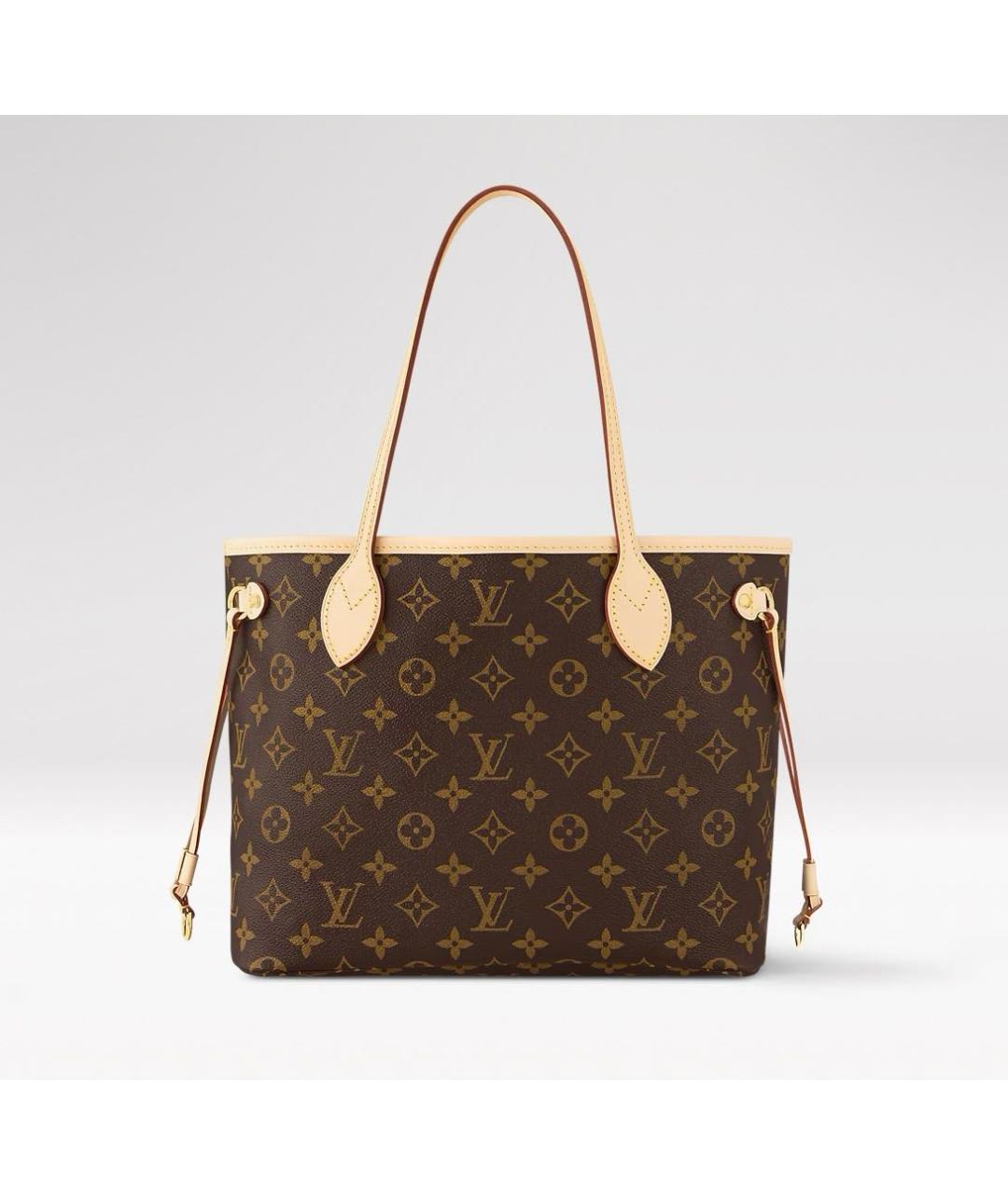 LOUIS VUITTON Коричневая сумка тоут, фото 5