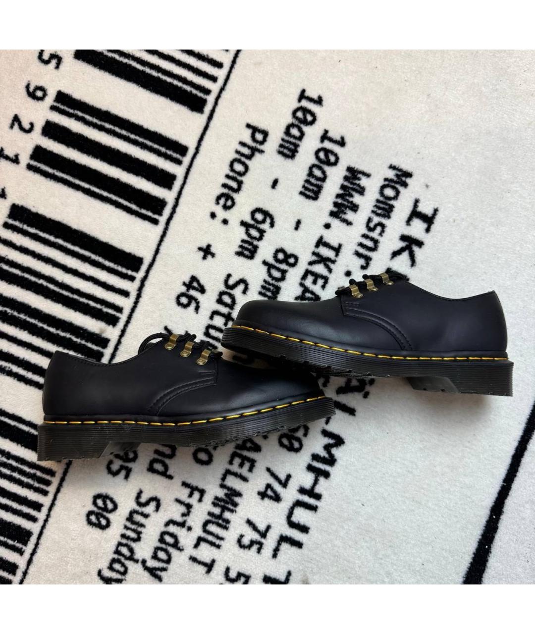 DR. MARTENS Черные брогги и оксфорды, фото 6