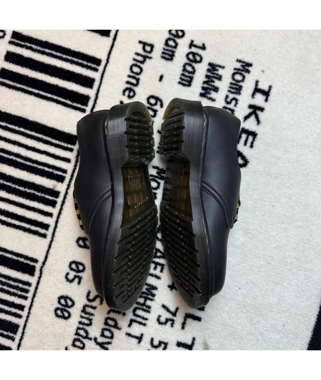 DR. MARTENS Черные брогги и оксфорды, фото 3