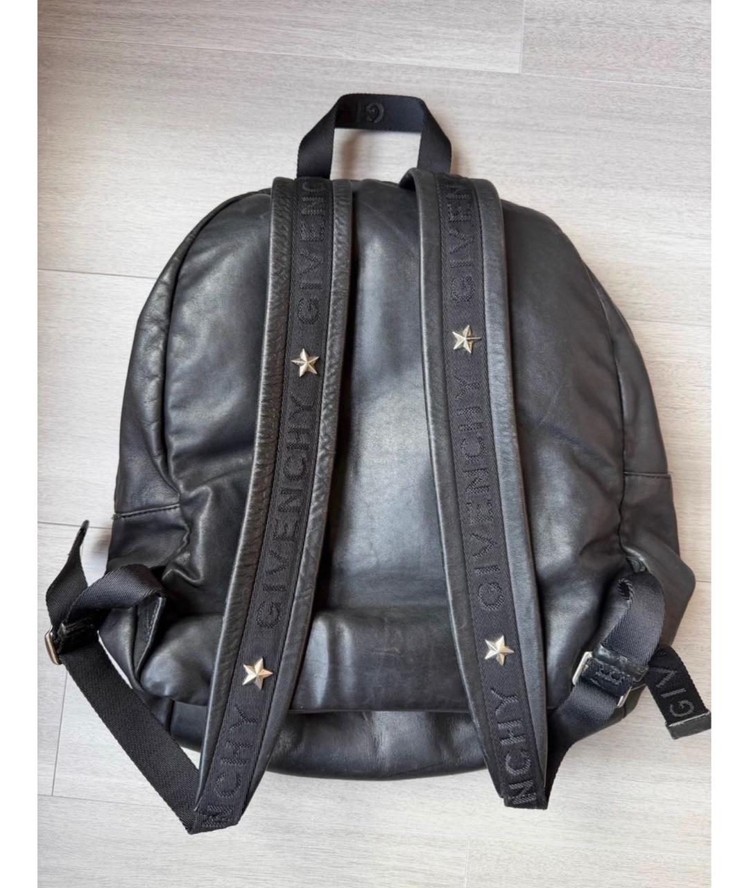 GIVENCHY Черный кожаный рюкзак, фото 3