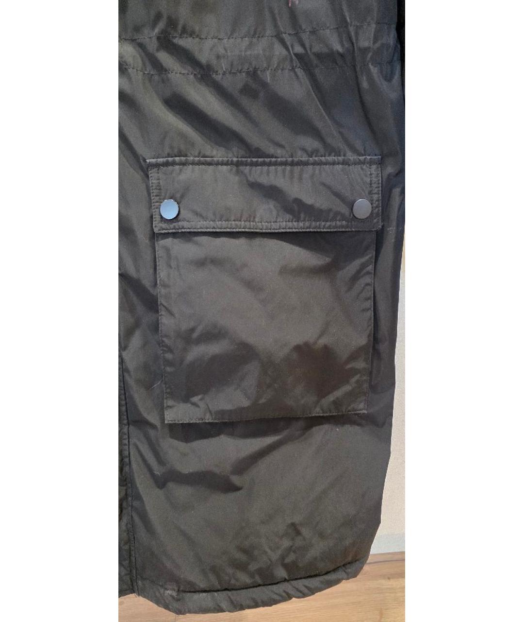 KARL LAGERFELD Черная полиэстеровая куртка, фото 5