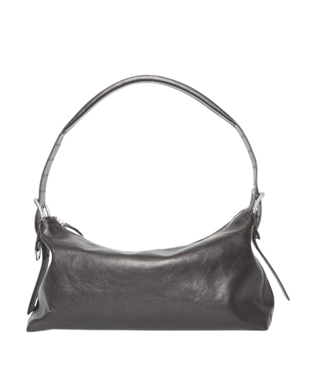 LEMAIRE Коричневая кожаная сумка через плечо, фото 1