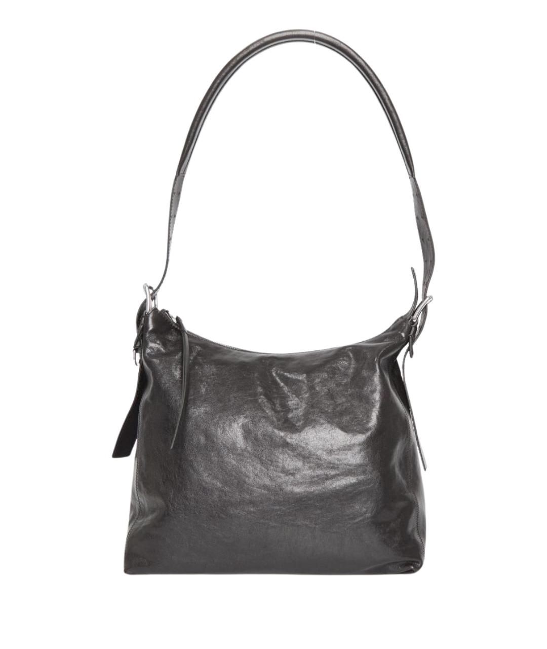 LEMAIRE Коричневая кожаная сумка через плечо, фото 1