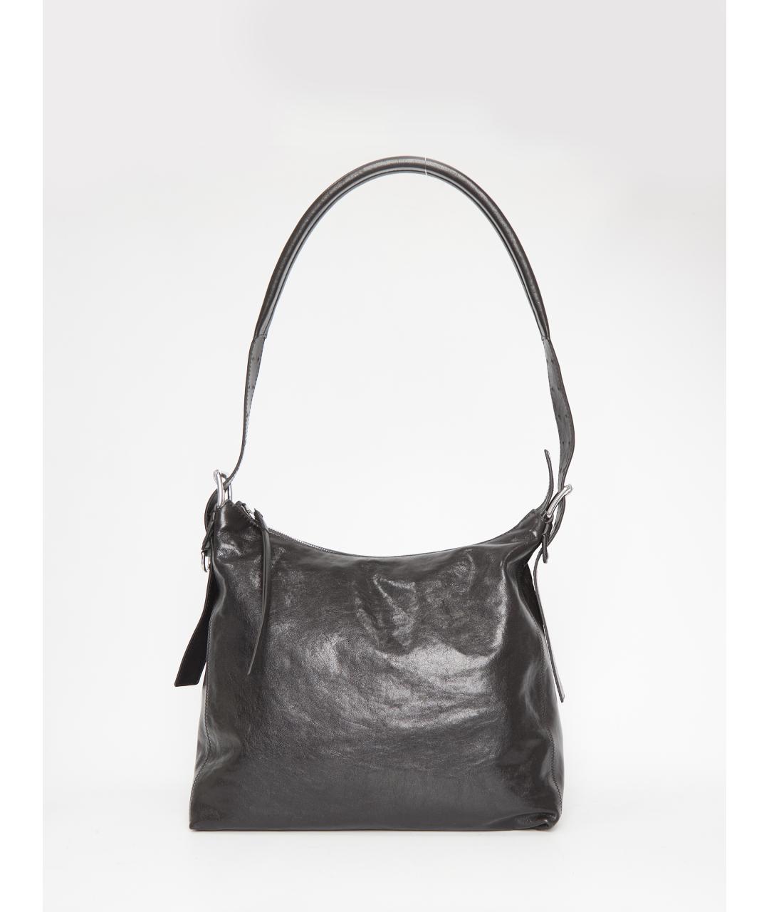 LEMAIRE Коричневая кожаная сумка через плечо, фото 5