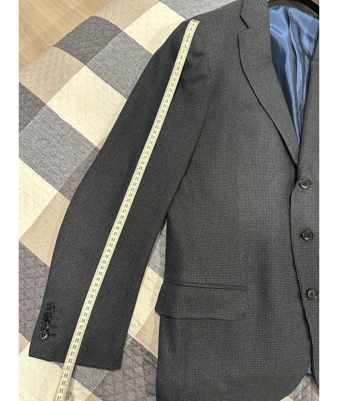 ERMENEGILDO ZEGNA XXX Темно-синий кашемировый пиджак, фото 7