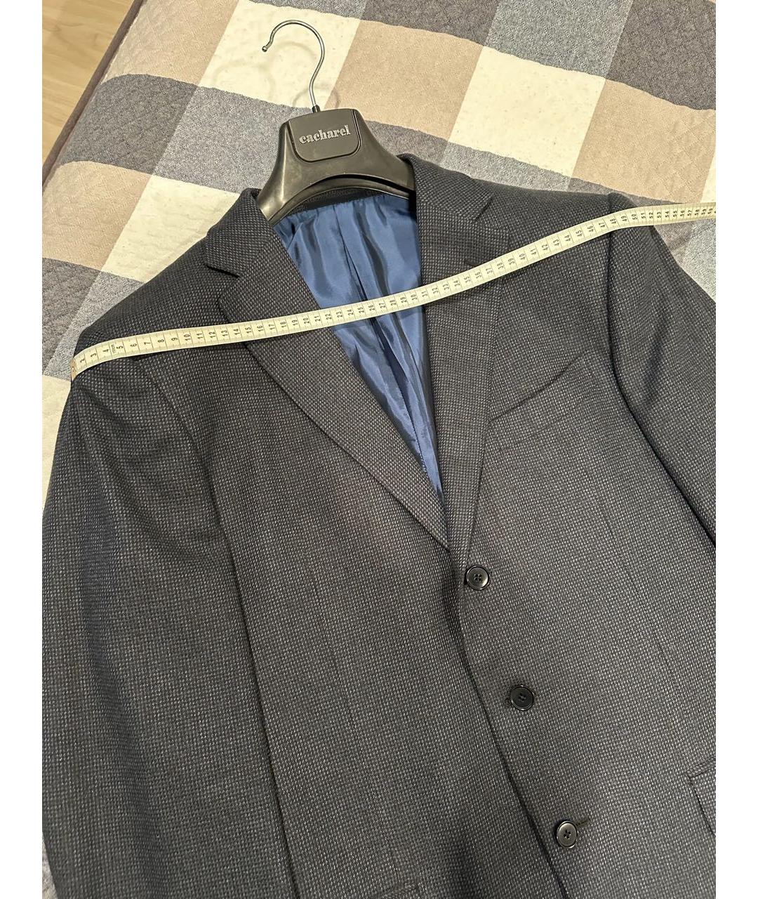 ERMENEGILDO ZEGNA XXX Темно-синий кашемировый пиджак, фото 4