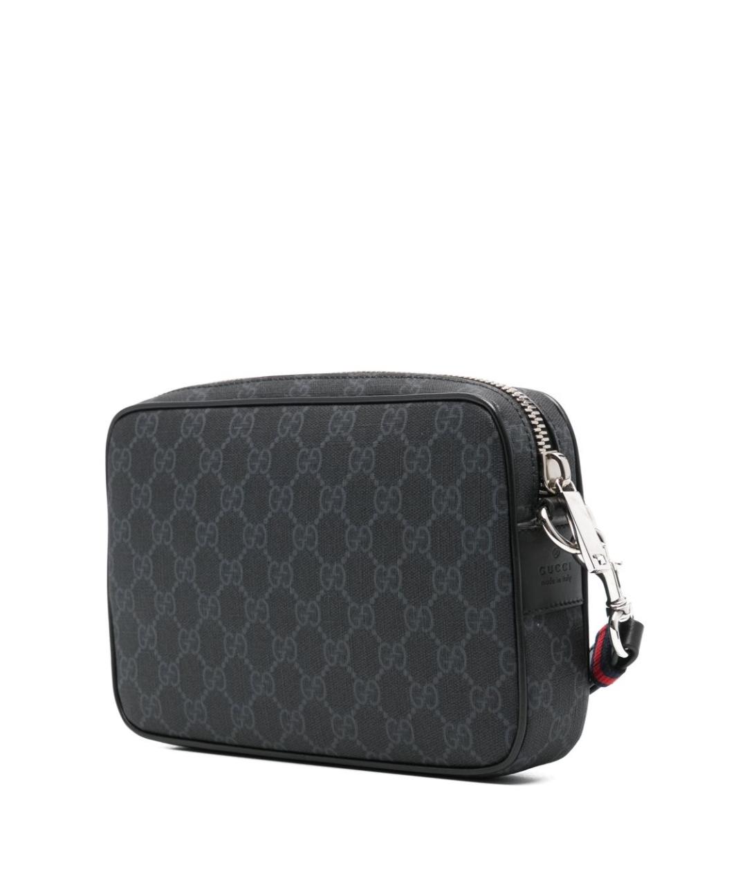 GUCCI Черная барсетка, фото 2