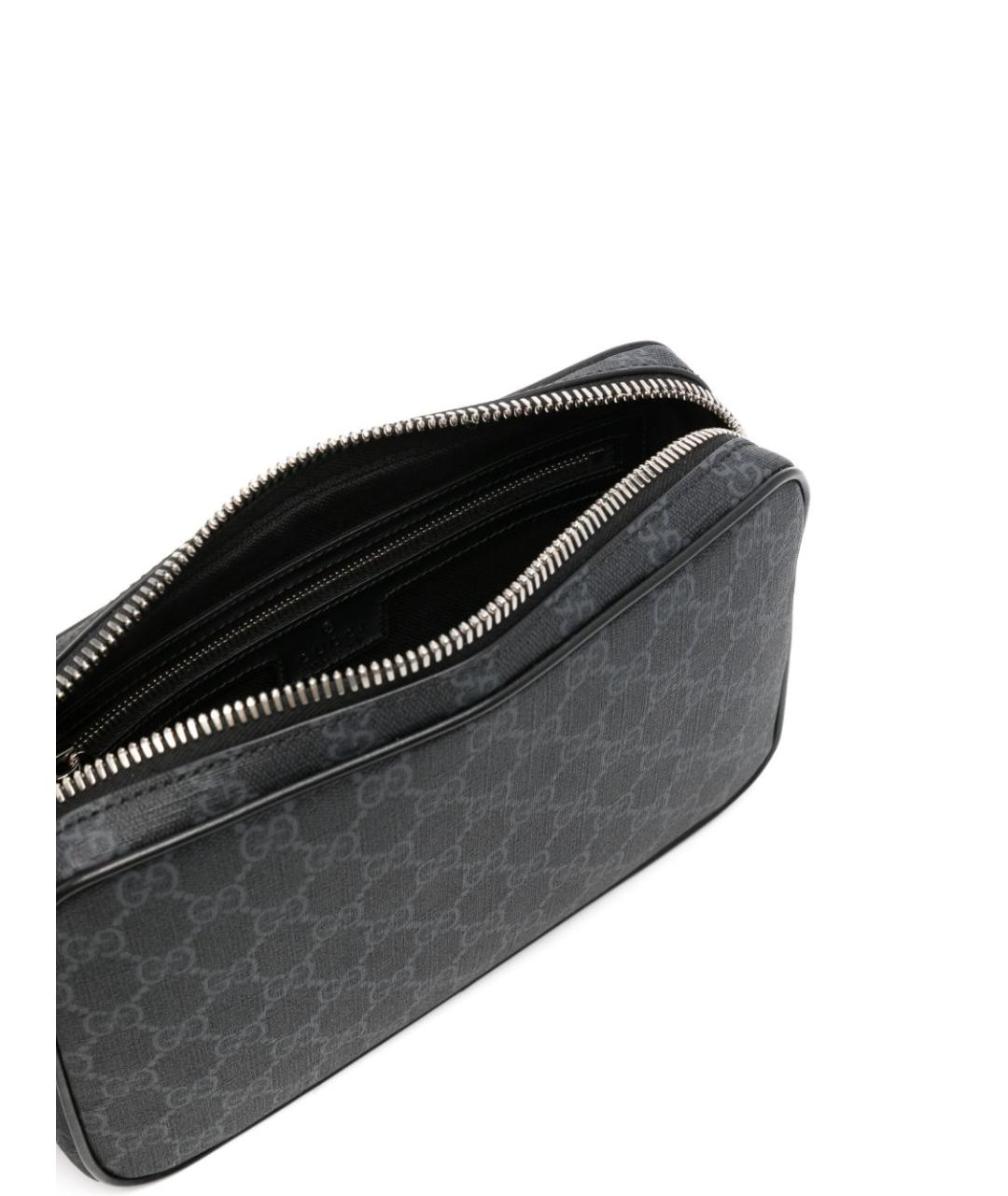 GUCCI Черная барсетка, фото 3