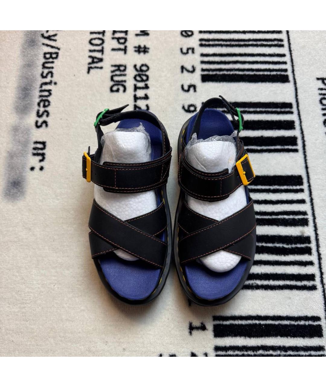 DR. MARTENS Мульти кожаные босоножки, фото 2