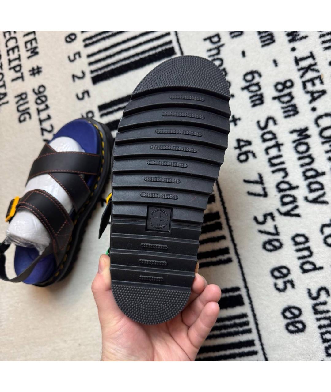 DR. MARTENS Мульти кожаные босоножки, фото 5