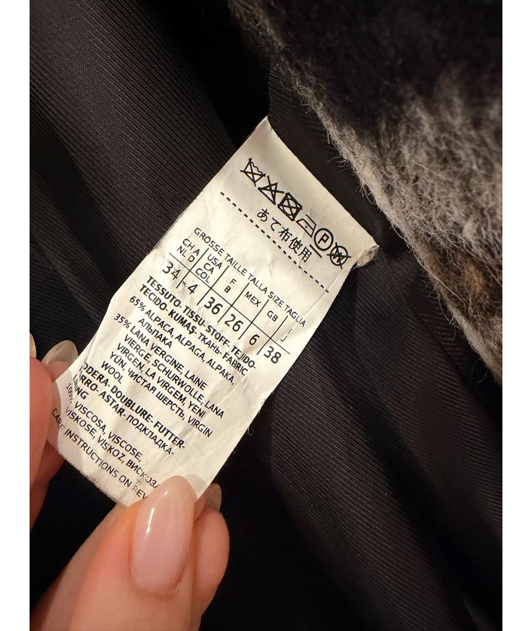 MAX MARA Шерстяное пальто, фото 5