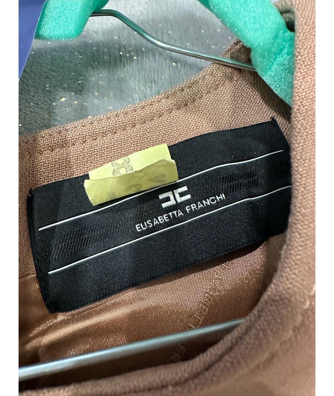 ELISABETTA FRANCHI Полиэстеровое повседневное платье, фото 3