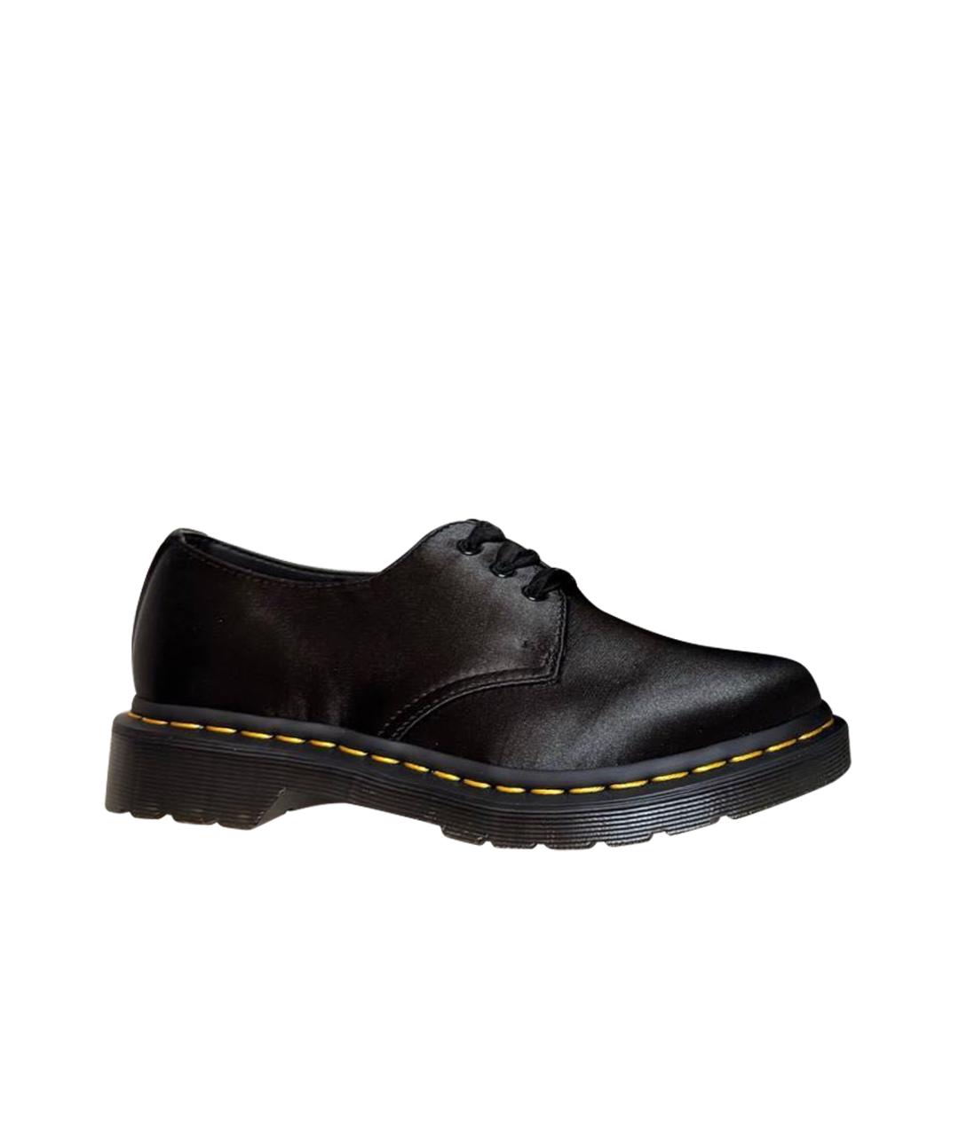 DR. MARTENS Черные текстильные ботинки, фото 1