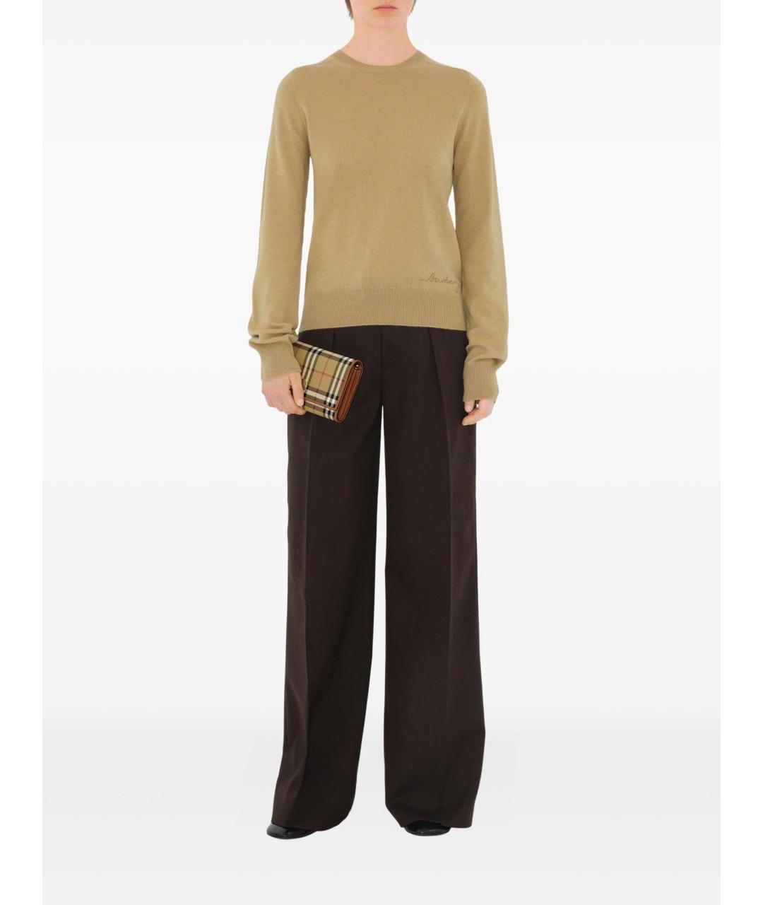 BURBERRY Бежевая сумка через плечо, фото 2