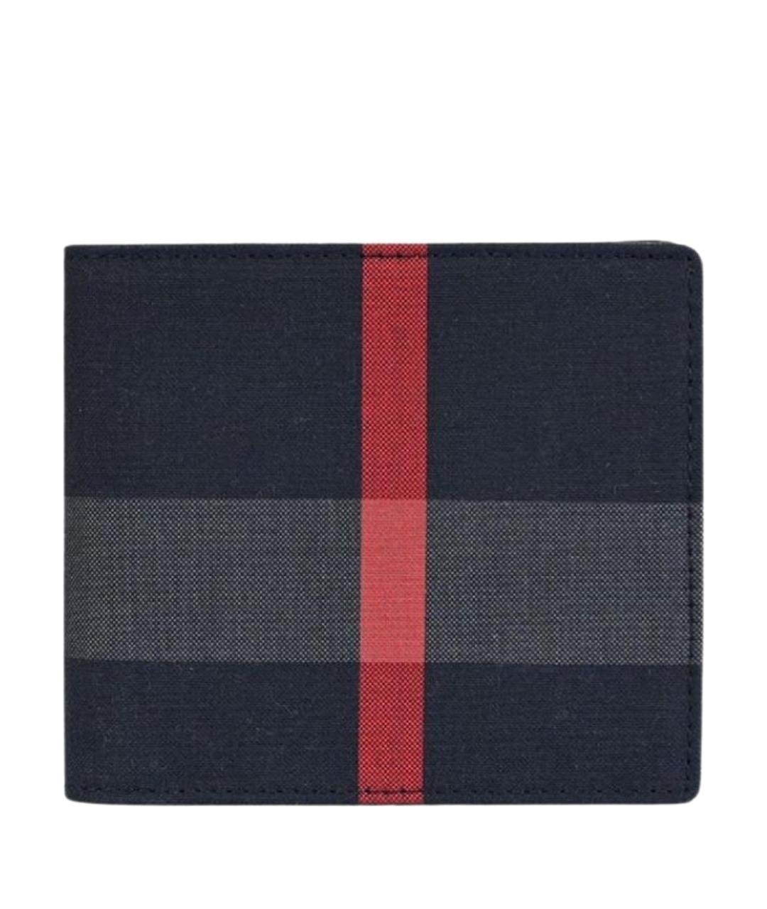 BURBERRY Синий кошелек, фото 1