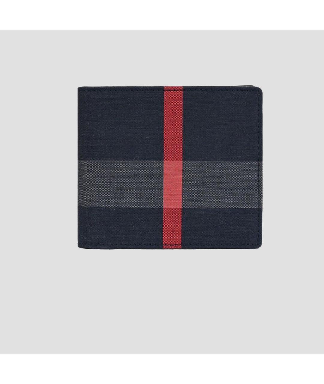 BURBERRY Синий кошелек, фото 4