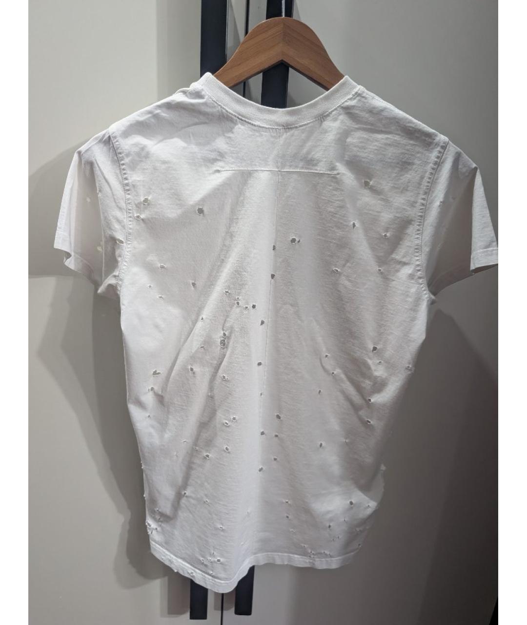 GIVENCHY Белая хлопковая футболка, фото 2