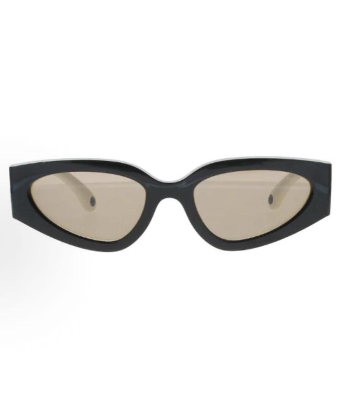 CHANEL Черные пластиковые солнцезащитные очки, фото 2